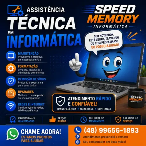 Vendas e Assistência técnica em informática