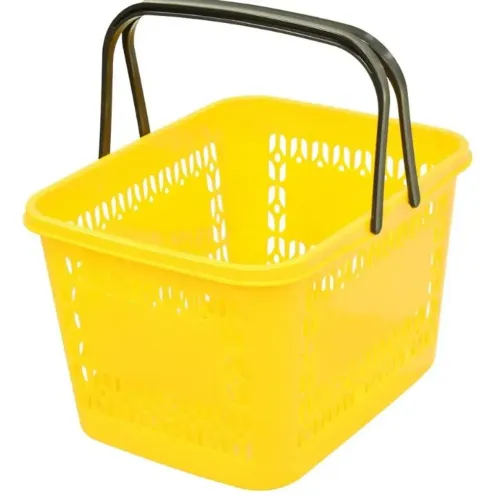 Cesta plástica para supermercado 25lt