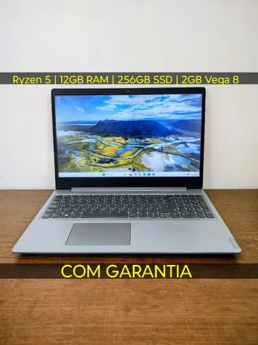 Notebook Lenovo IdeaPad S145 | AMD Ryzen 5 | 12GB RAM | SSD 256GB | Placa Vega 8 |Garantia