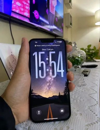 ? iPhone 13 Pro Max 128GB - Azul Sierra (Único Dono)
