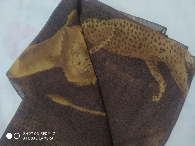 Echarpe animal print