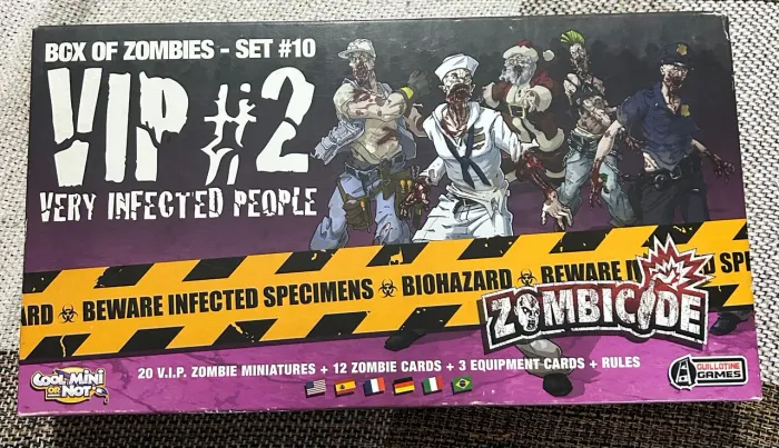 Zombicide Vip 2 em português com minis pintadas