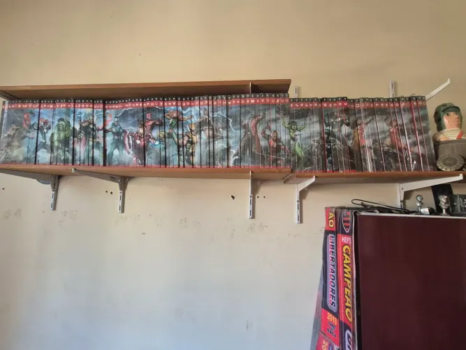 Coleção salvat marvel capa vermelha 