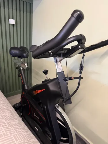 Bicicleta Ergométrica Gallant Elite Pro Spinning Mecânica Preto/laranja