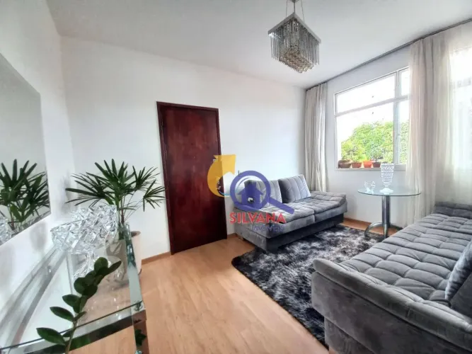 Apartamento com 2 dormitórios para alugar, 68 m² por R$ 2.880,00/mês - Santa Rosa - Belo H