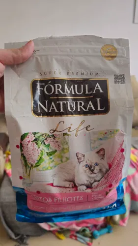 Ração Formula natural Life filhotes 825g