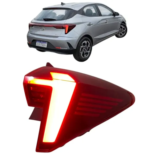 Lanterna traseira direita hb20 hatch 2023/2025 led original 