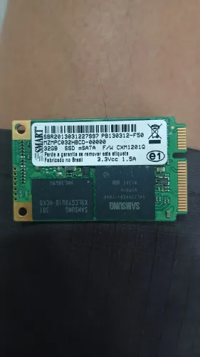 Lote Memórias RAM DDR3L 4GB + SSD mSATA 32GB para Notebook