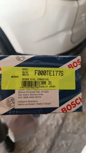 Sensor de nível de combustível do Ford KA 2015 em diante. BOSCH.