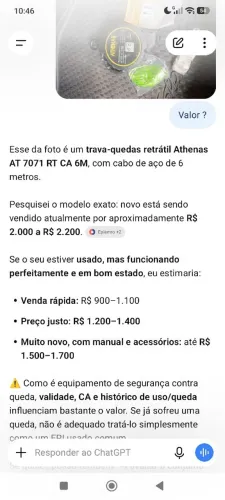 Trava quedas
