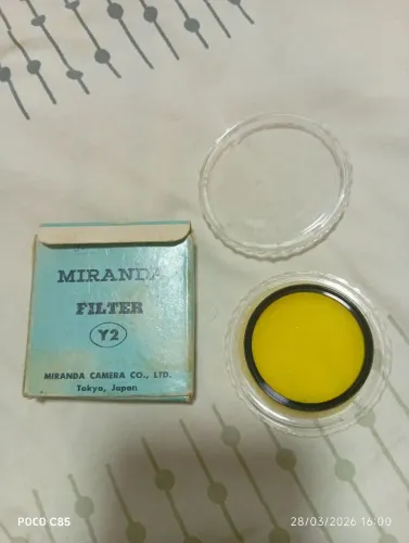 Filtro de lente vintage