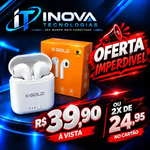 Fone sem fio K-gold