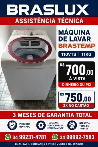 Vendo máquina de lavar com garantia