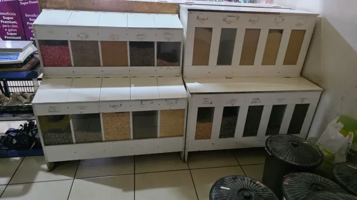 Expositor ração a granel PetBox