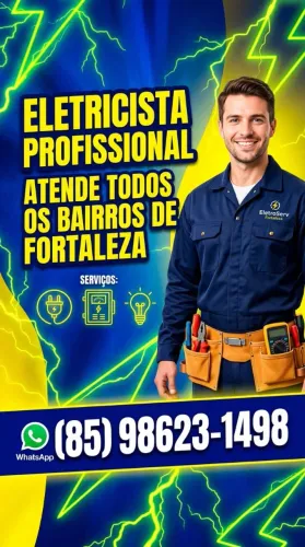 Eletricista 24 horas de plantão ligou chegou