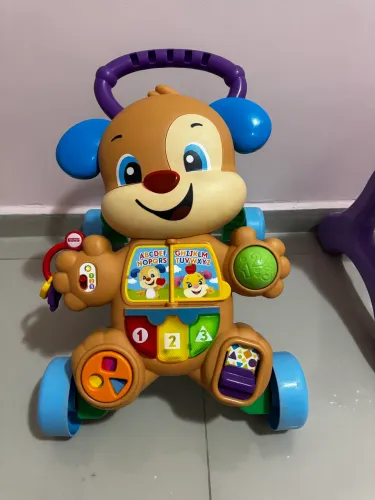 Cachorrinho andador fisher price