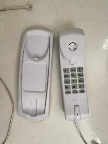 Telefone com fio Intelbras TC20 branco