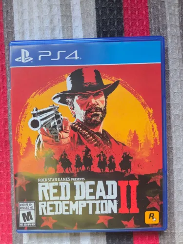 Red Dead Redemption 2 - PS4 e PS5 - Novo (inclui mapa físico)