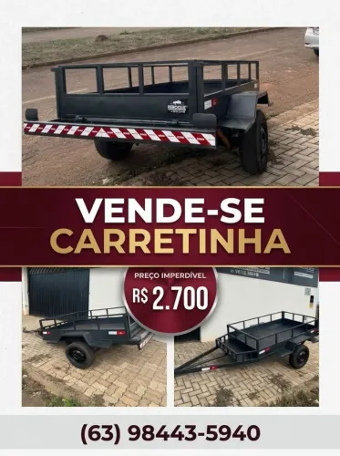 Carretinha engate
