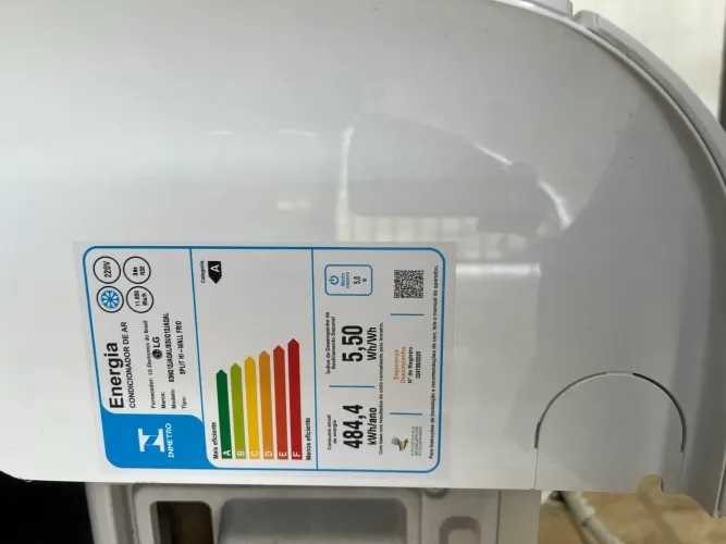 Ar condicionado 12 mil btu LG Frio inverter