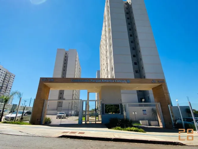 Apartamento para alugar no Edifício Residencial Parque América Cancun no Setor Jardim Sant