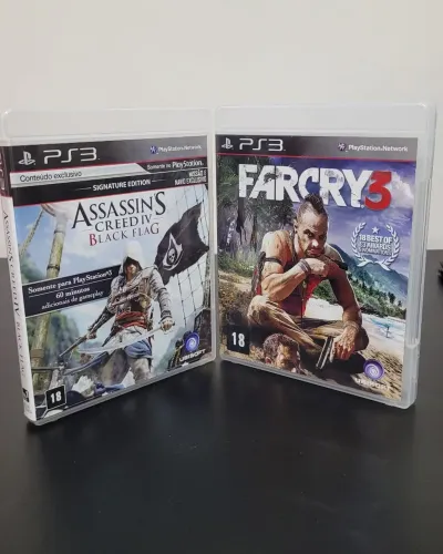 Far Cry 3 + Assassin's Creed IV Black Flag - PS3