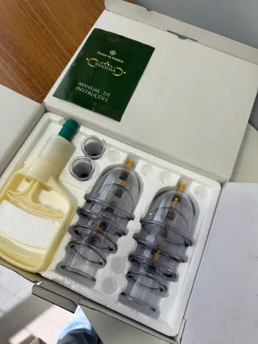 Ventosas para massagem