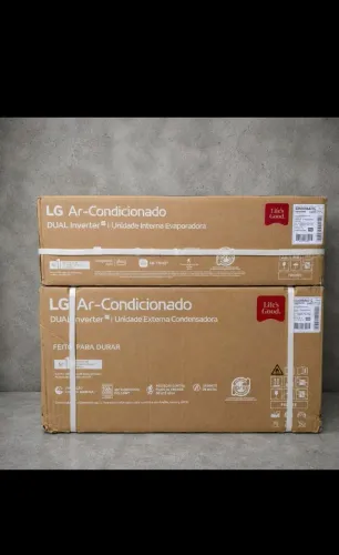 Ar Condicionado LG 15.000 btus dual inverter Wi-Fi iA novo zero lacrado