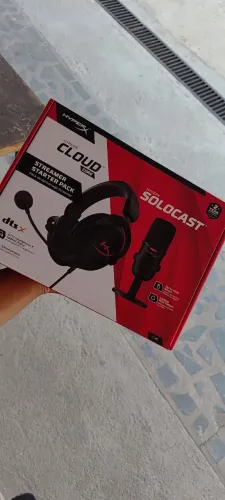 Kit Gamer HyperX Streamer Starter Pack