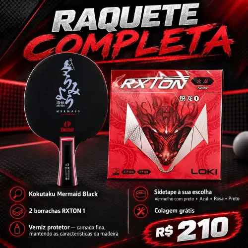 Raquete profissional de Tênis de Mesa
