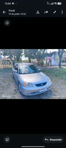 Honda Civic Sedan Lx/lxl 1.7 16V 115cv Aut. 4P 2002