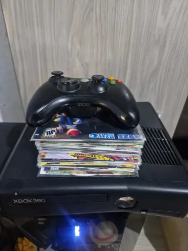 Xbox 360 - HD 500GB - Desbloqueado com 29 jogos