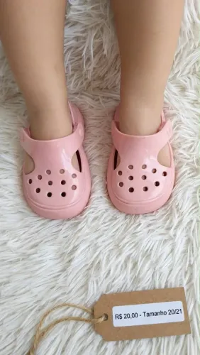 Sandália  infantil da melissa número 20/21 