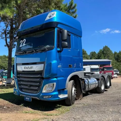 DAF XF 480 6X2 ANO 2022 EURO 5 TETO ALTO COM 511 MIL KM - UNICO DONO - FROTA SVD