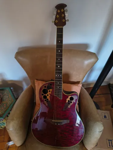 Violão Ovation Celebrity CP247 Coreano - excelente estado<br>