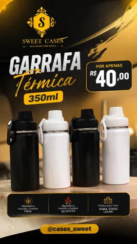 Garrafa Térmica 350ml