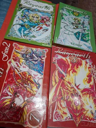 Coleção completa de mangas guerreiras mágicas de rayearth