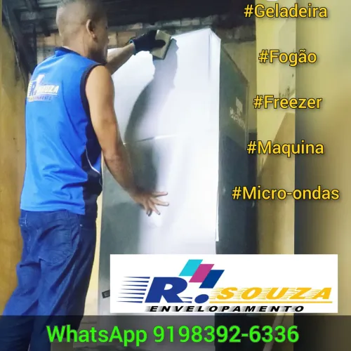 Envelopamento Geladeira 