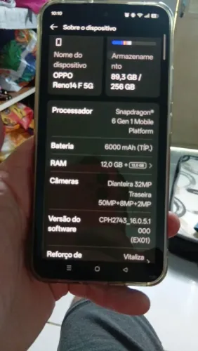 Celular oppo renno 14F 5G