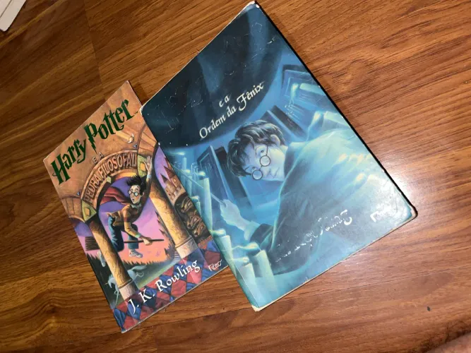 Kit Harley Potter e a Pedra Filosofal e Harry Potter e a ordem da fénix 