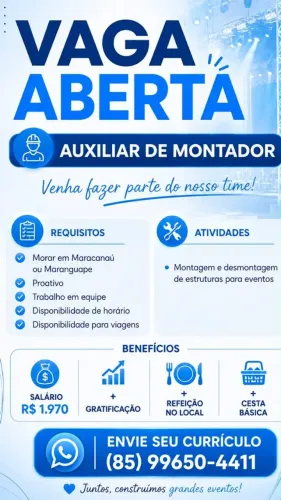 AUX. DE MONTADOR