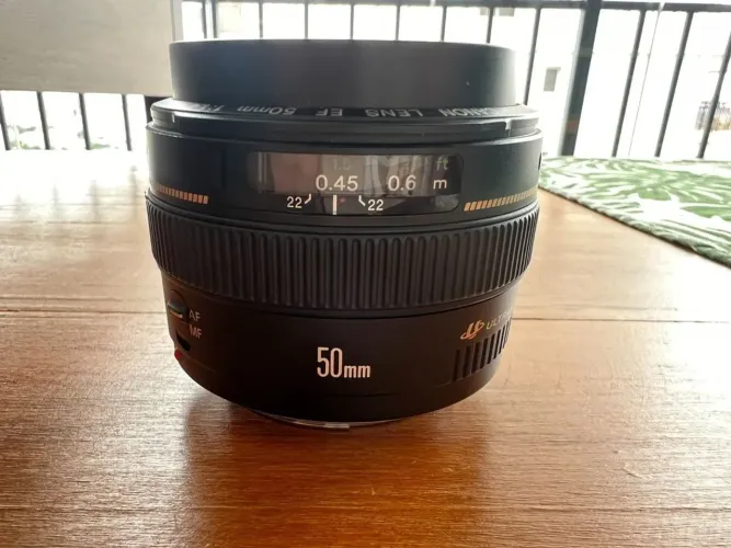 Lente 50mm f/1.4 Semi Nova - Excelente Estado