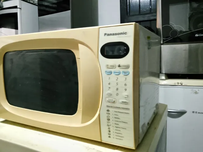 Micro-ondas Panasonic funcionando 100% entrega grátis
