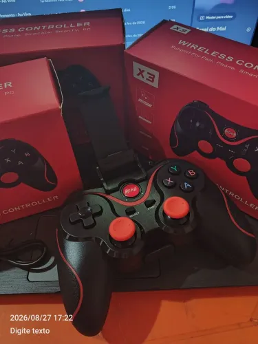 Controle gamepad