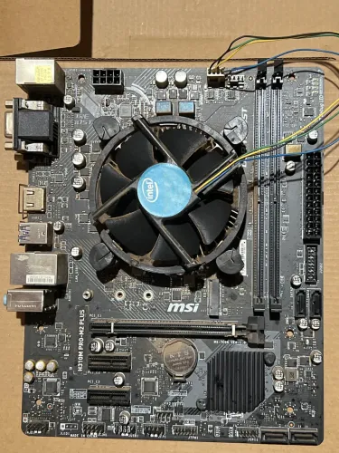 Placa mae e processador i3 de 9 geração