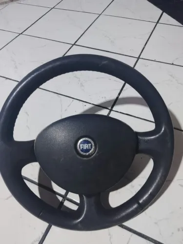 Volante Fiat Doblô 2010 a 2012 cinza 