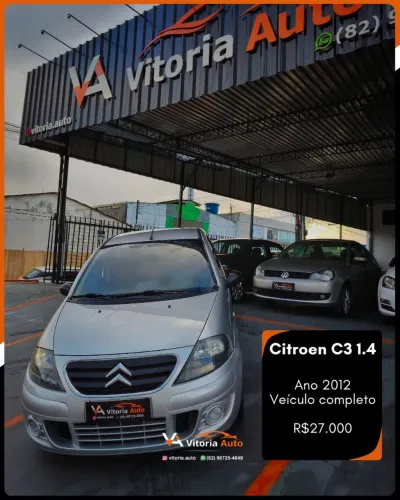 Citroen C3 GLX 1.4/ GLX Sonora 1.4 Flex 8V 5P 2012