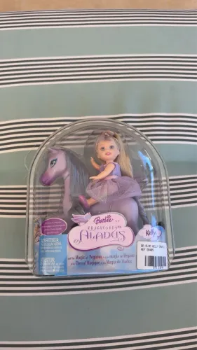 Kelly E Pégaso Lilás Barbie Magia De Aladus Mattel 2005 LACRADA