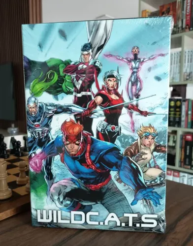 WILDC.A.T.S. POR JIM LEE - EDIÇÃO ABSOLUTA. Novo Lacrado.