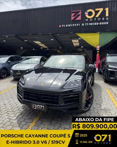 Porsche Cayenne Coupe E-hybrid 3.0 V6 462cv 2025